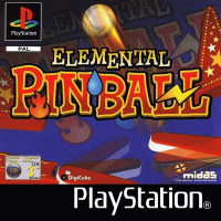 Elemental Pinball PAL Playstation PAL box art